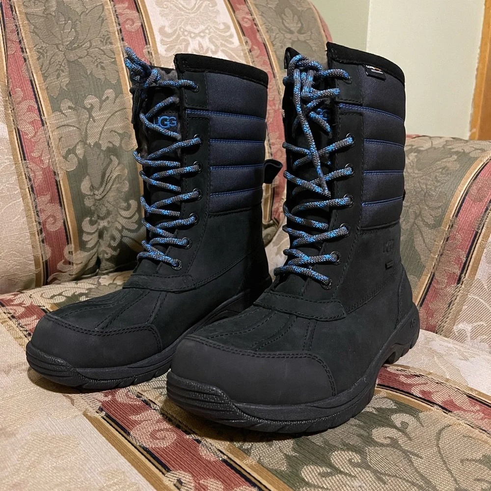 UGG Men's Butte Quilted Waterproof Snow Boots. Size 7 Men N17-07
